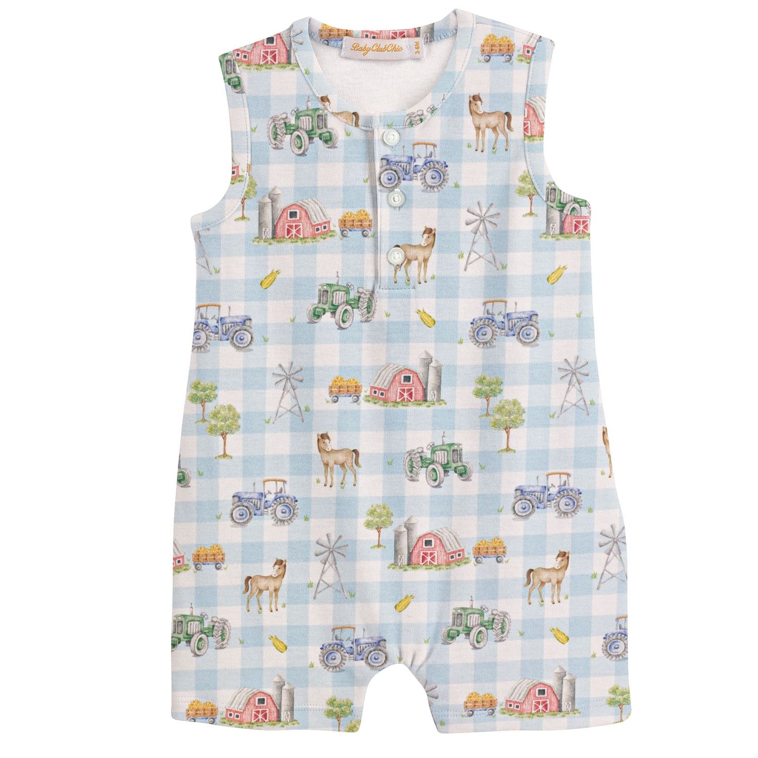 Tiny Barnyard Romper Tiny Barnyard Romper