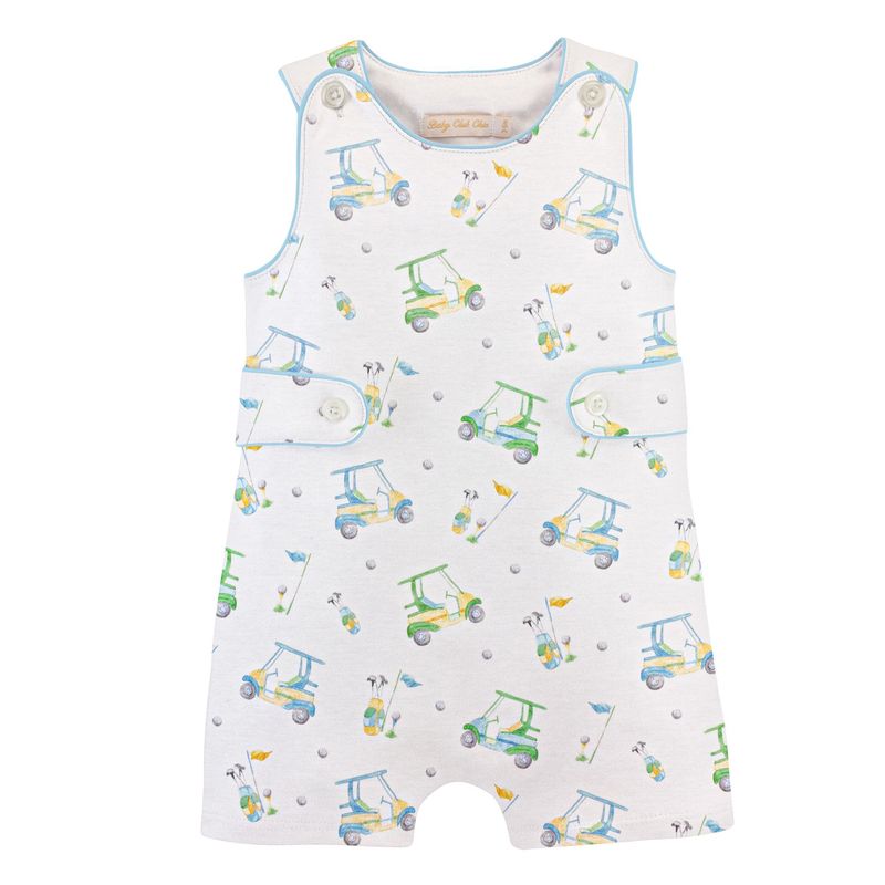 Golf Cart Romper w/ Buttons