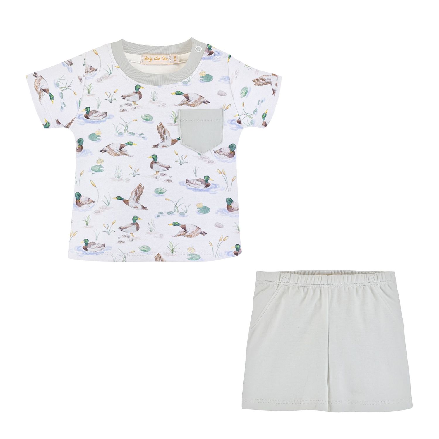 Mallard Ducks Tee & Short Set