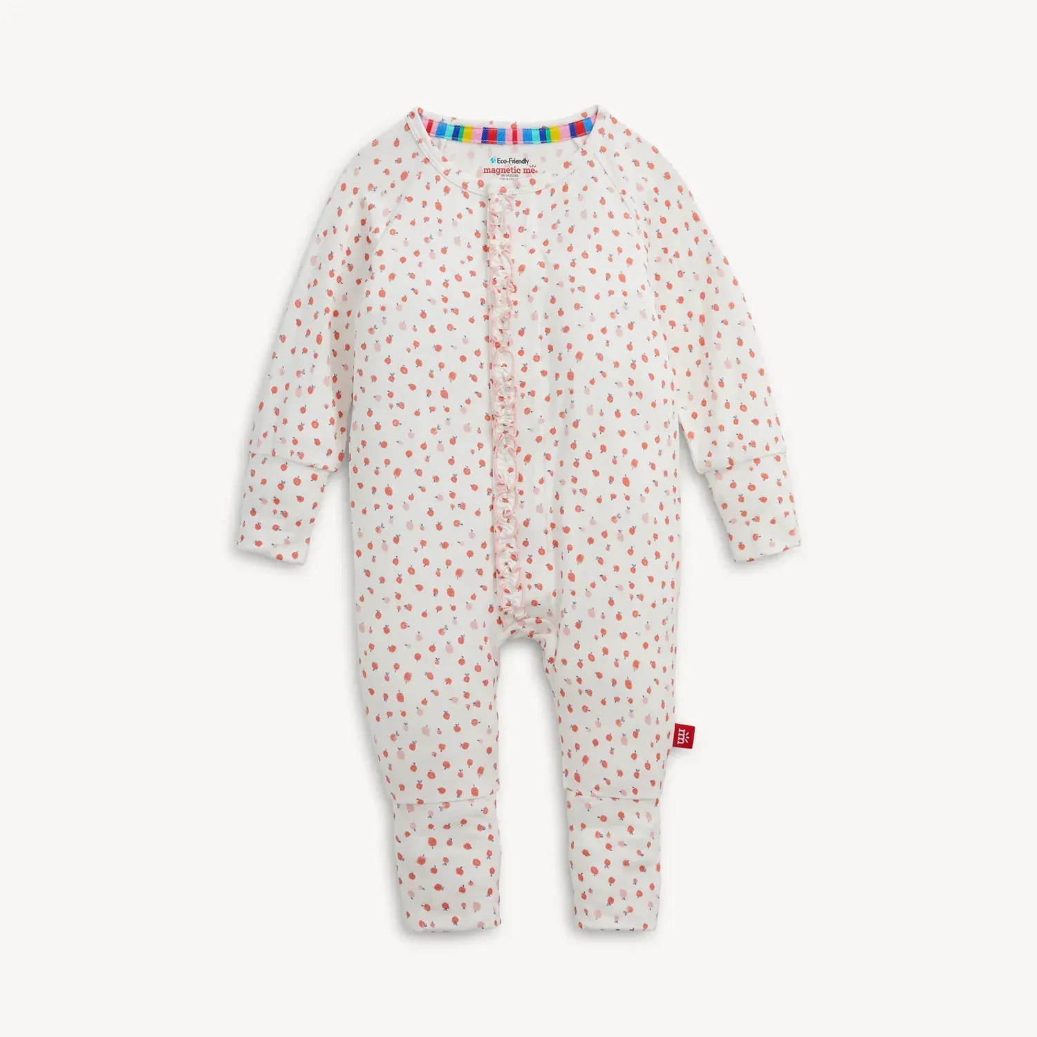 Apple Blossom Magnetic Ruffle Convertable Coverall