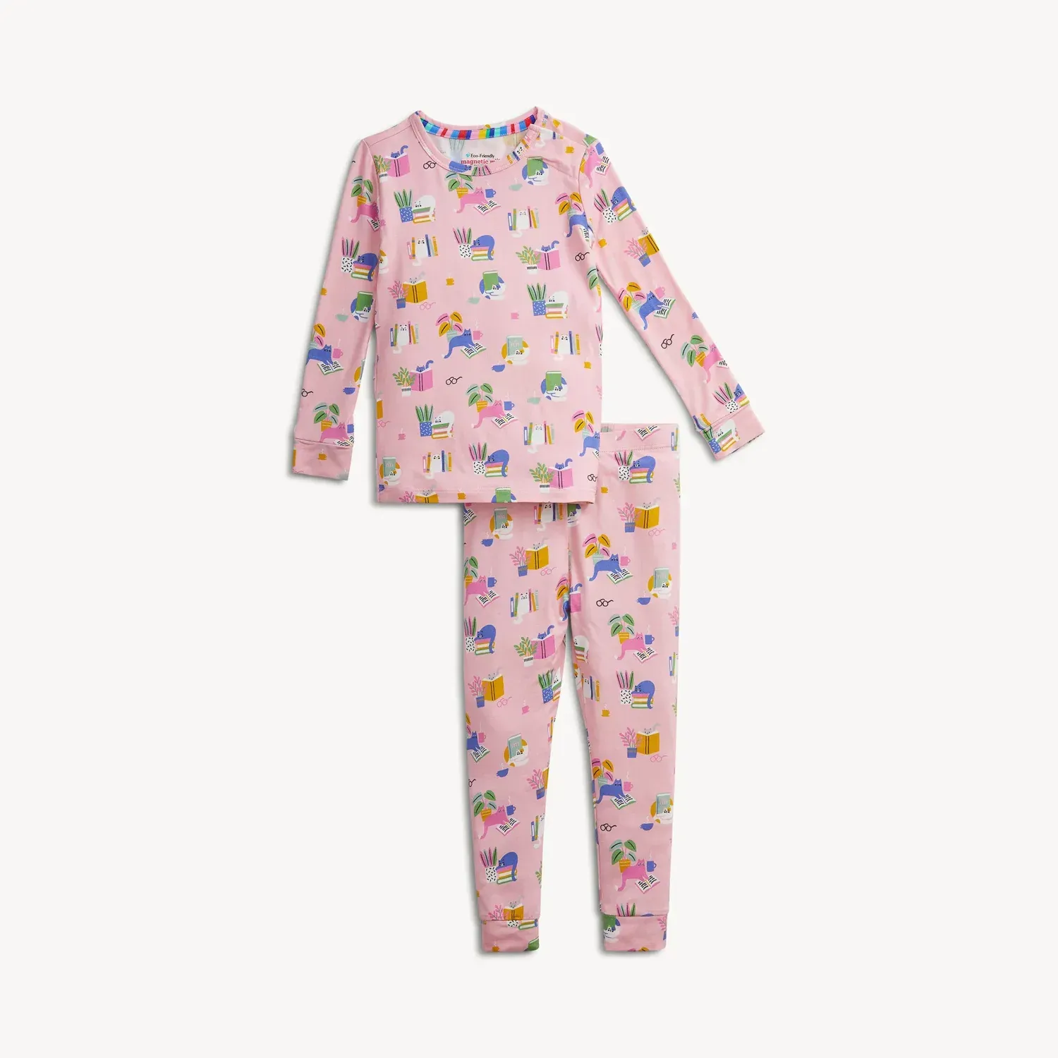 Cat Literati Magnetic Pajama