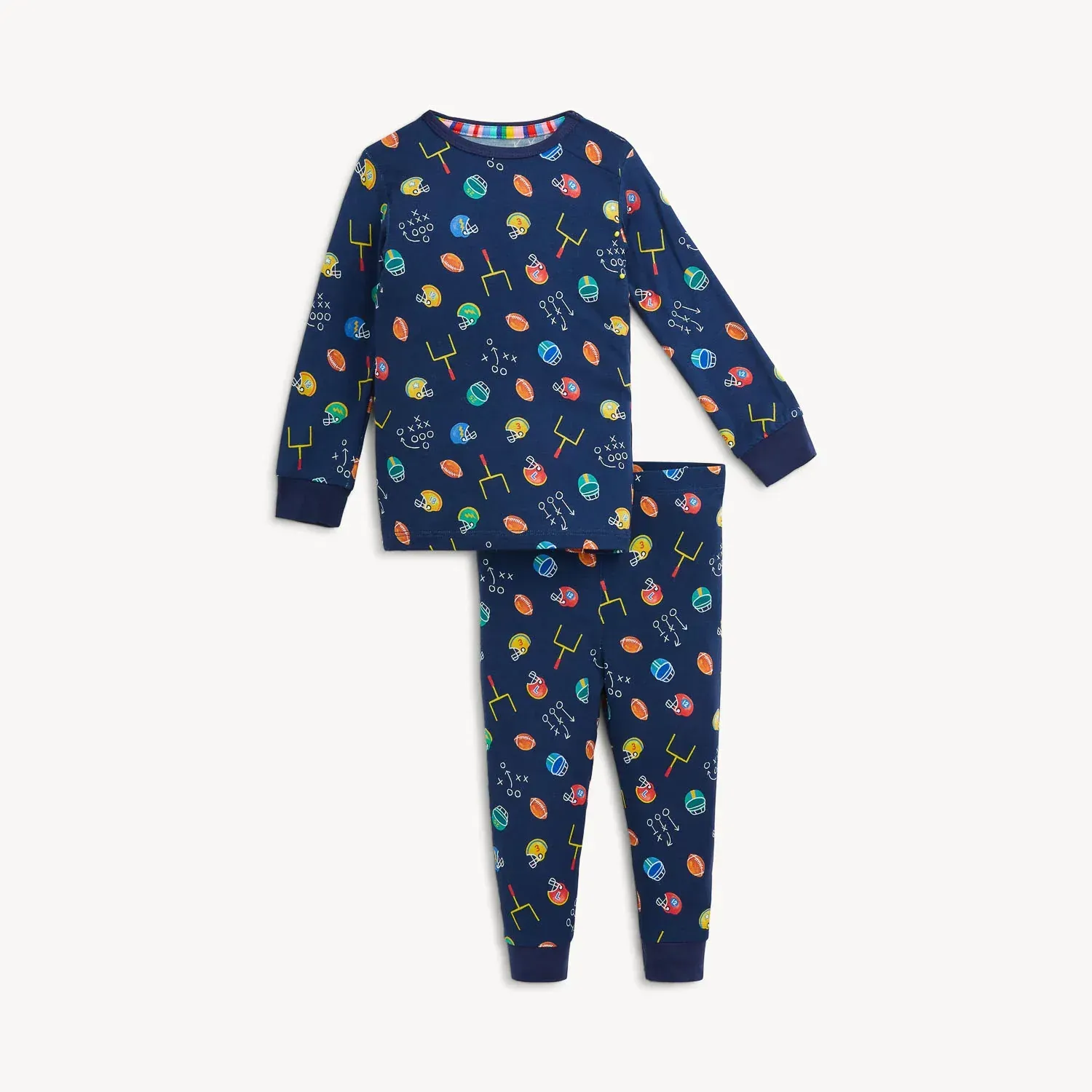First Down Fun Magnetic Toddler Pajamas