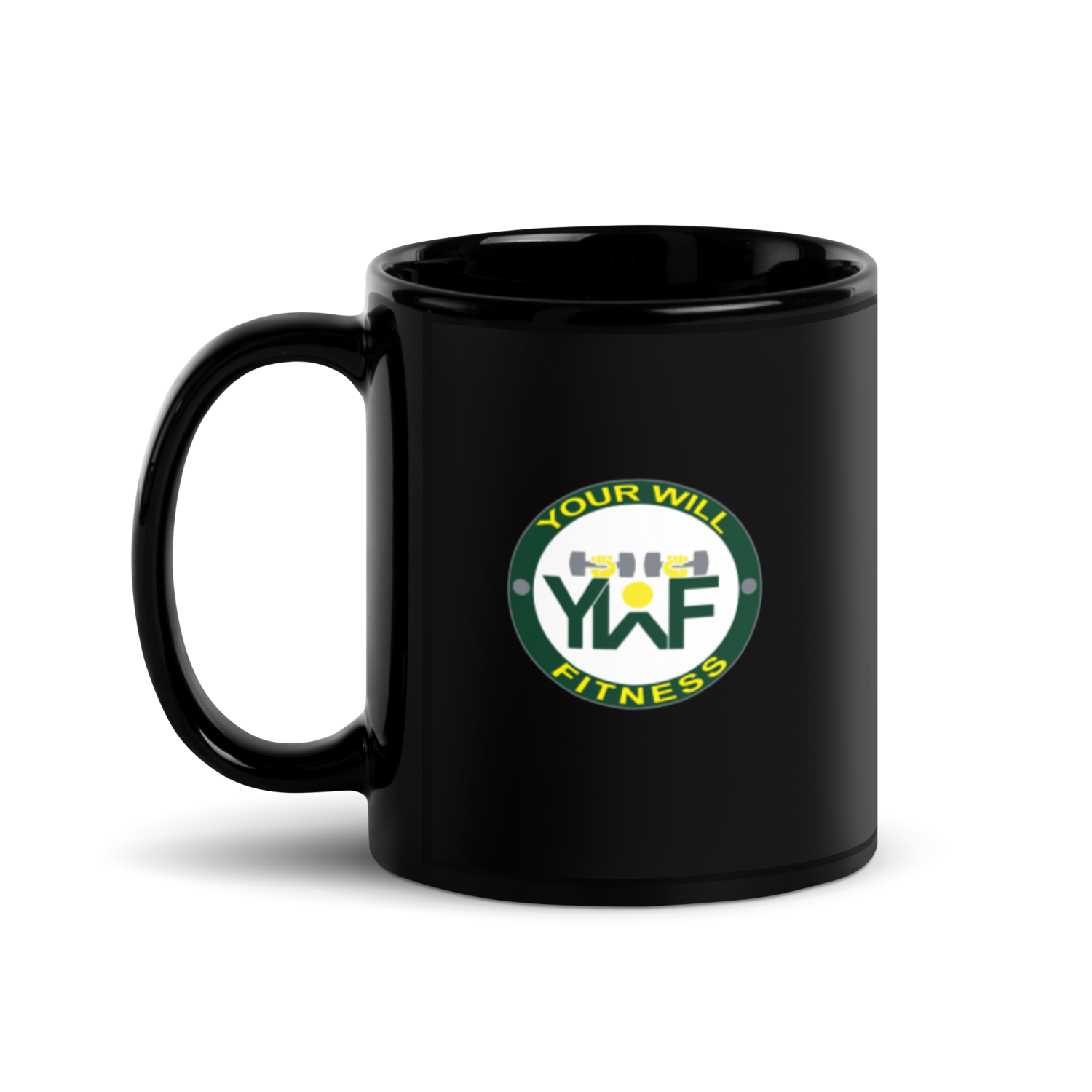 11oz Black Coffee Mug