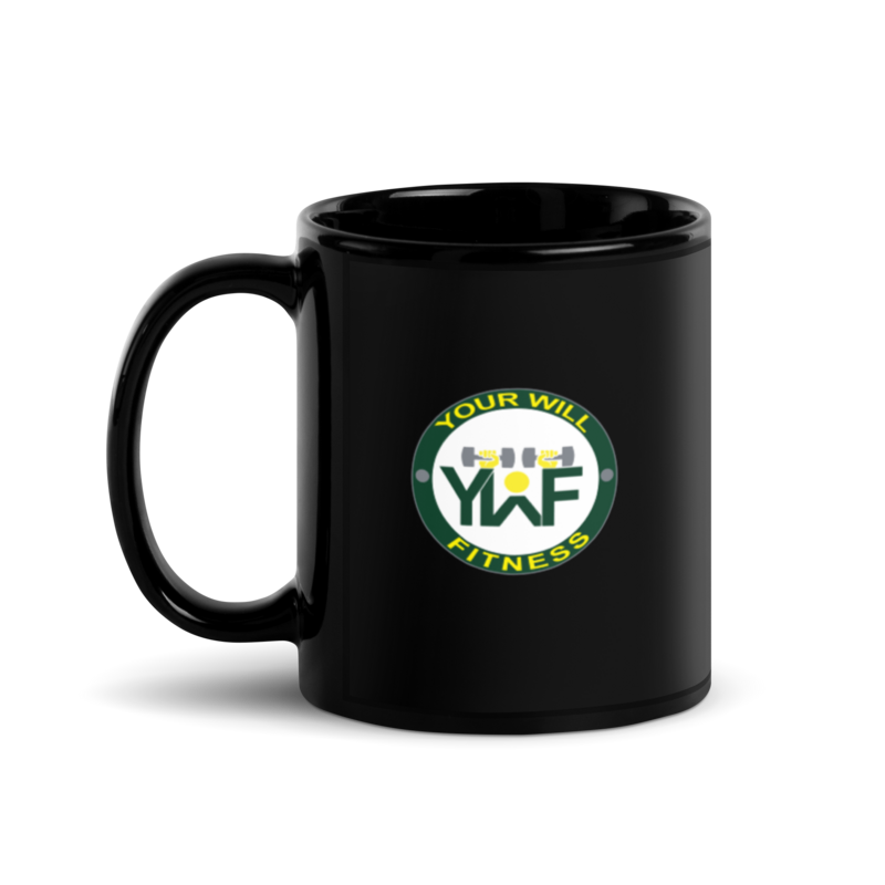 11oz Black Coffee Mug