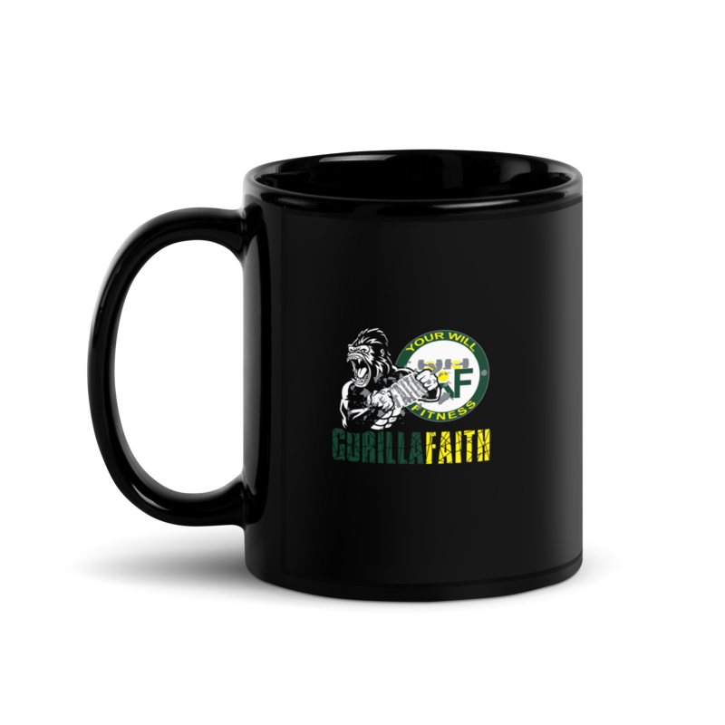 11oz Black Coffee Mug