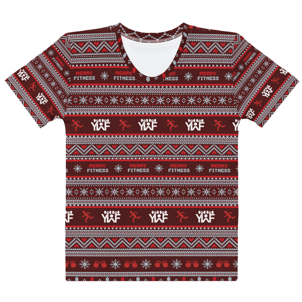 Women&#39;s Ugly Holiday Workout Tee