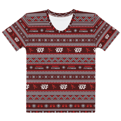Women's Ugly Holiday Workout Tee