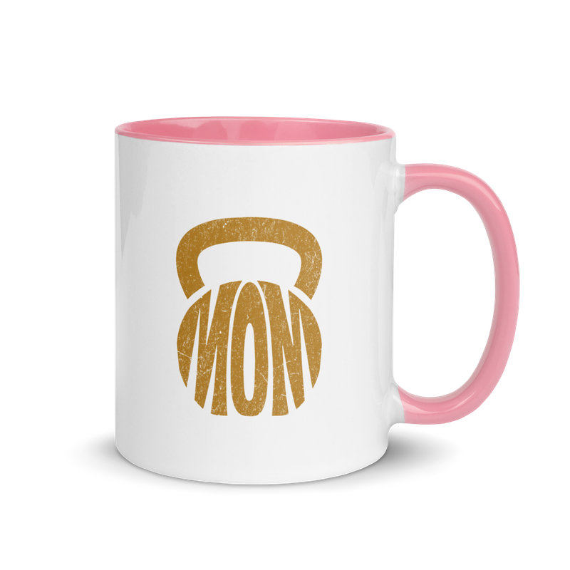 Strong Mom - Mug with Color Inside