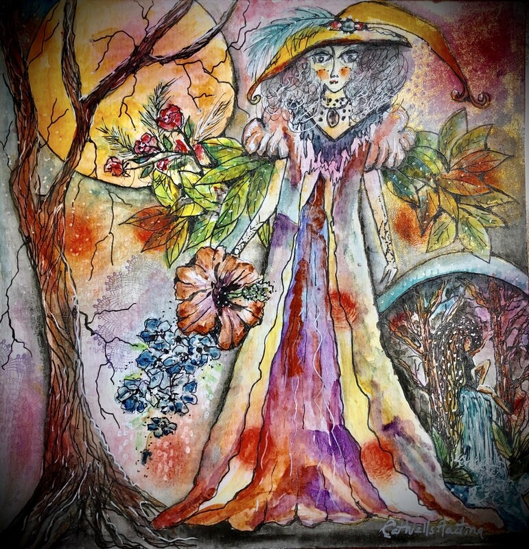 Lady in Bloom