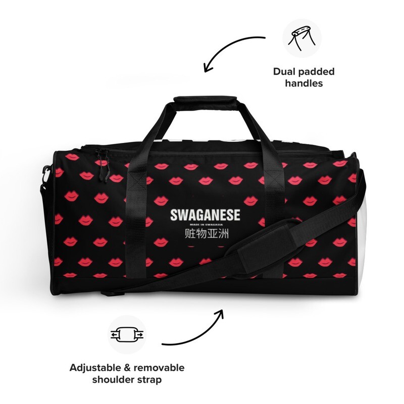 Swaganese  "Kisses" Duffle Bag