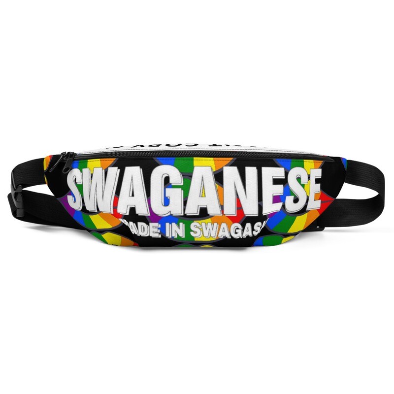 "You Cant Copy Swag" Fanny Pack (Rainbow Kisses)
