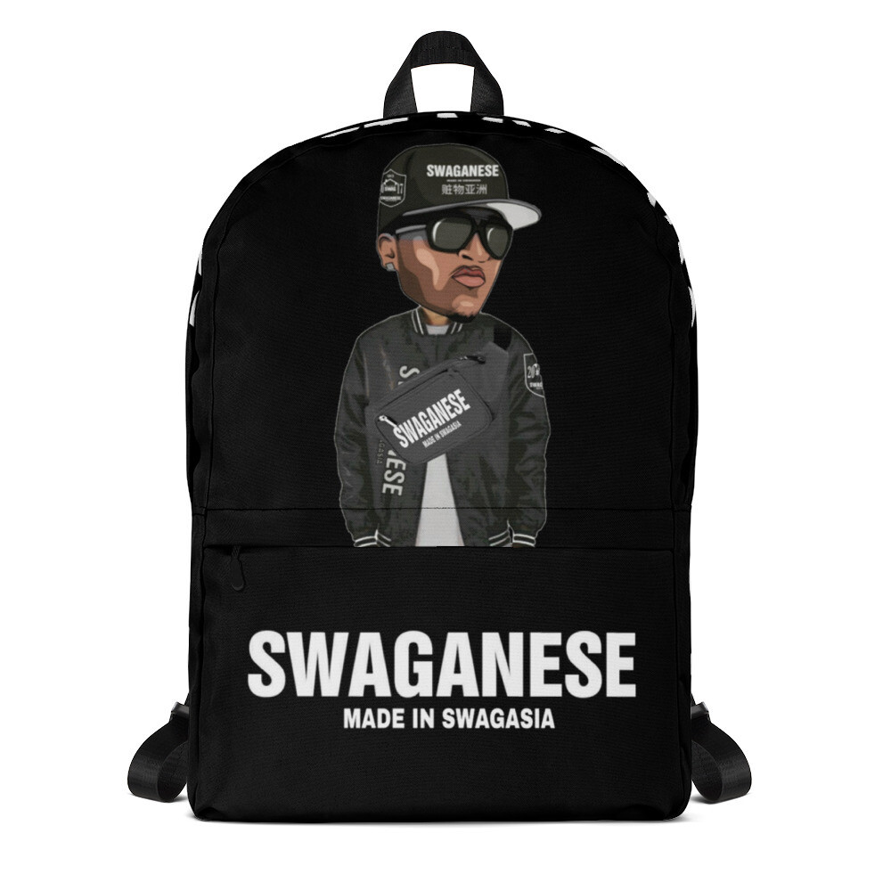 Sauce Skywalker Signature "Respect My Swag" Back Pack (Black)