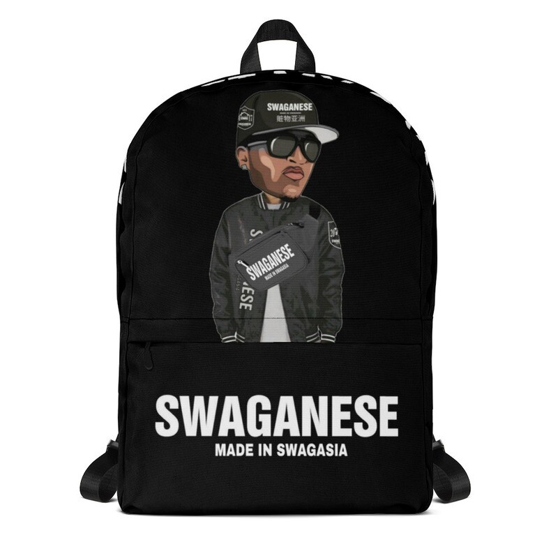 Sauce Skywalker Signature "Respect My Swag" Back Pack (Black)