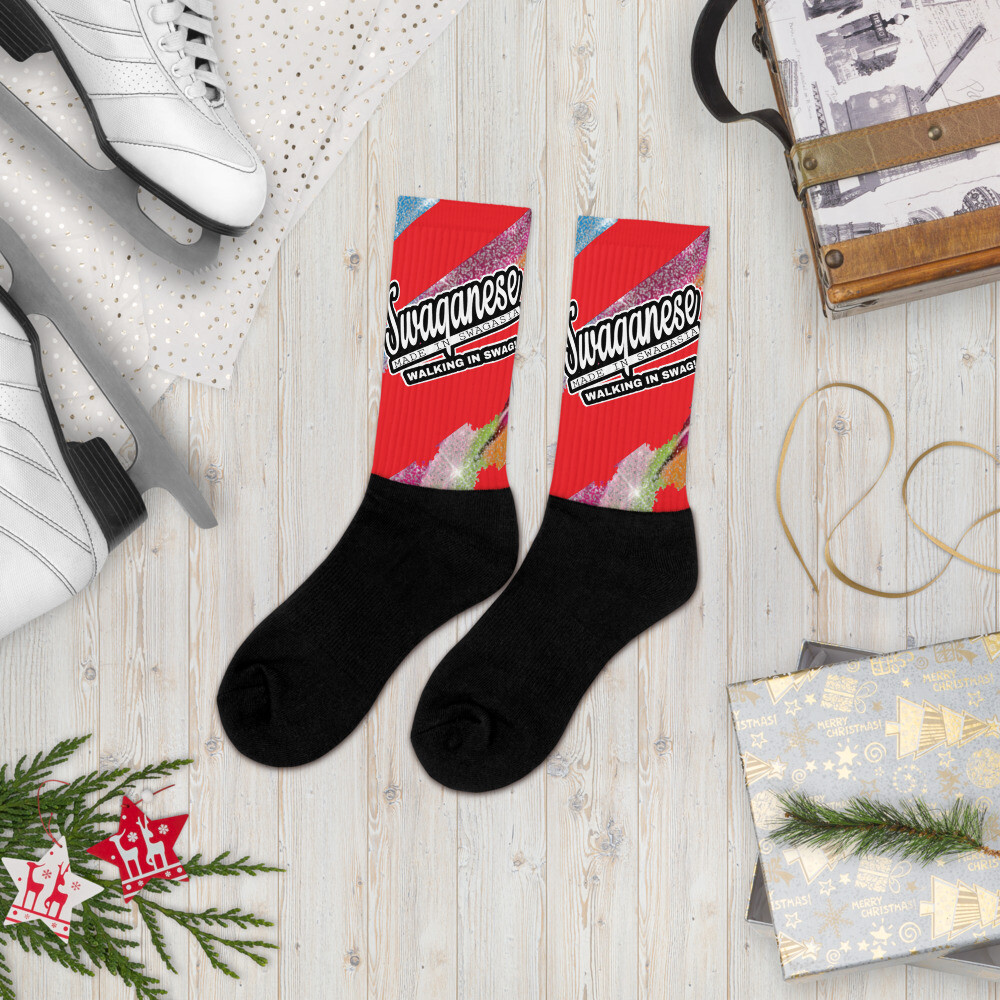 "Walking In Swag" Socks
