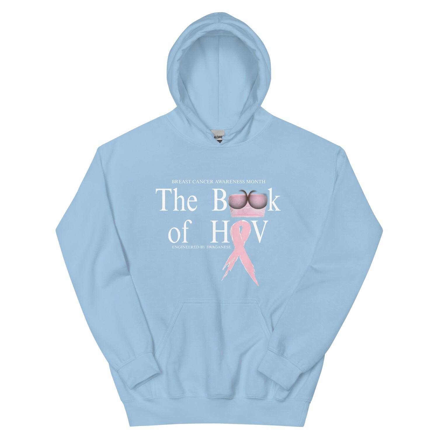 The Book Of Hov Breast Cancer Awareness Hoodie #1 The Book Of Hov Breast Cancer Awareness Hoodie #1