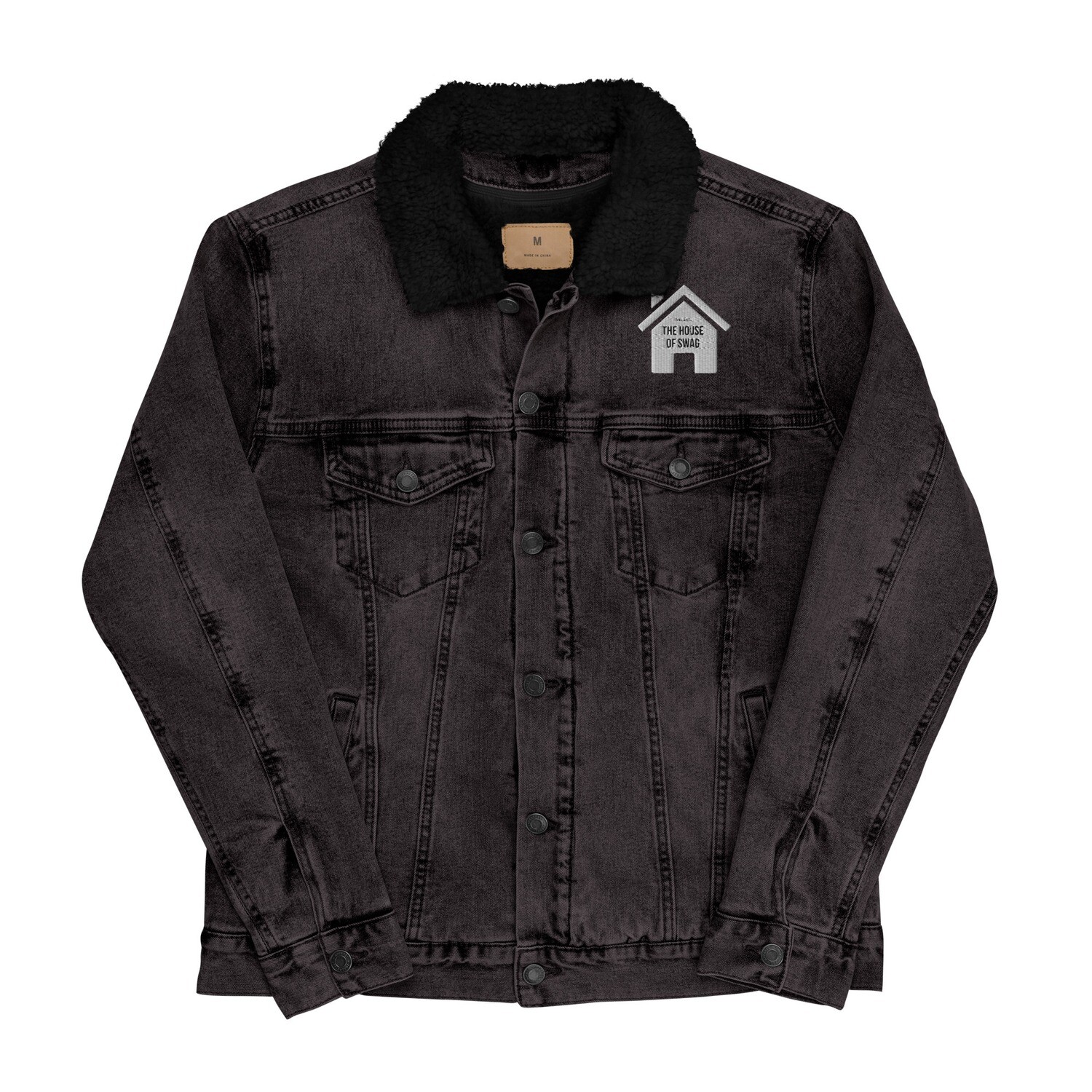 "Engineered By Swaganese" Denim Jacket