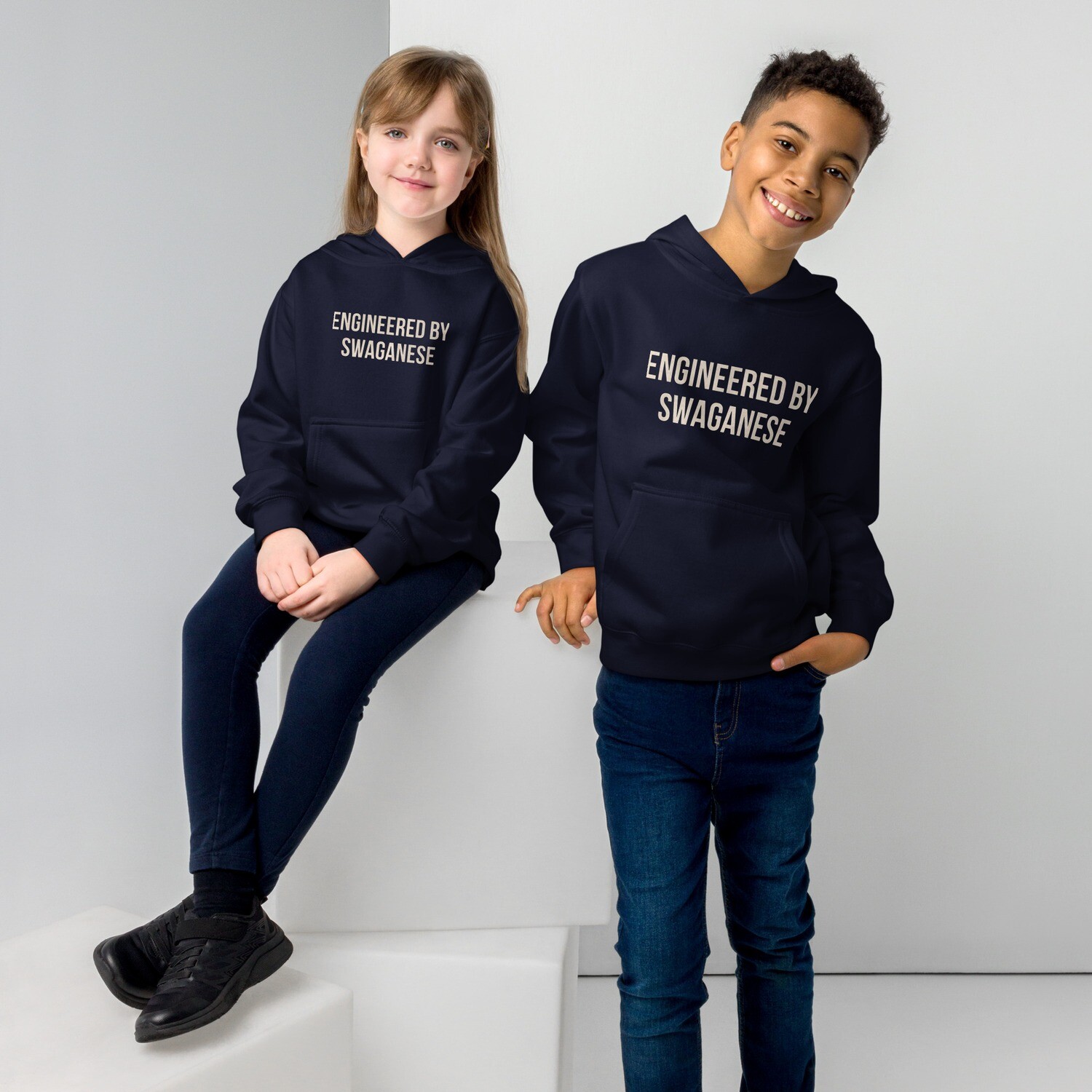 Engineered by Swaganese Kids Essential Hoodie