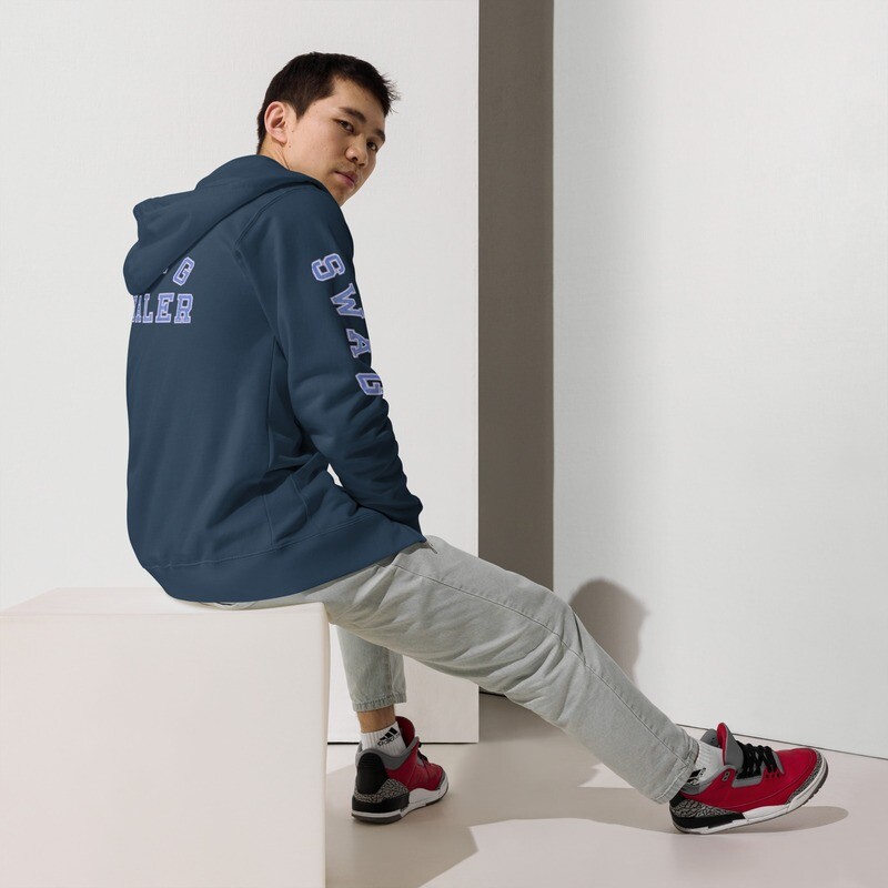 "Swag Dealer" Fleece Zip Up Hoodie