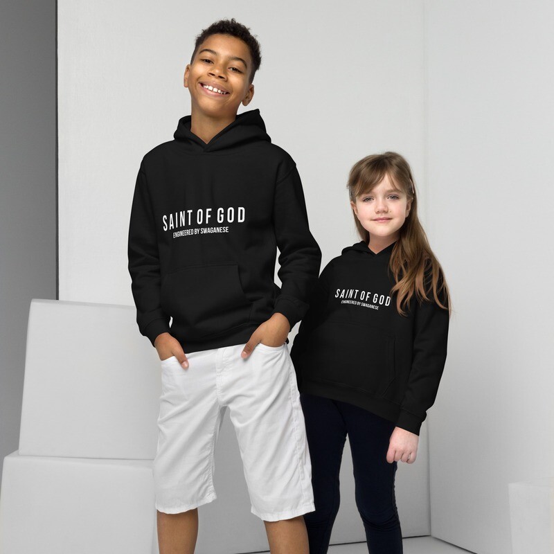 "Saint Of God" Kids Hoodie