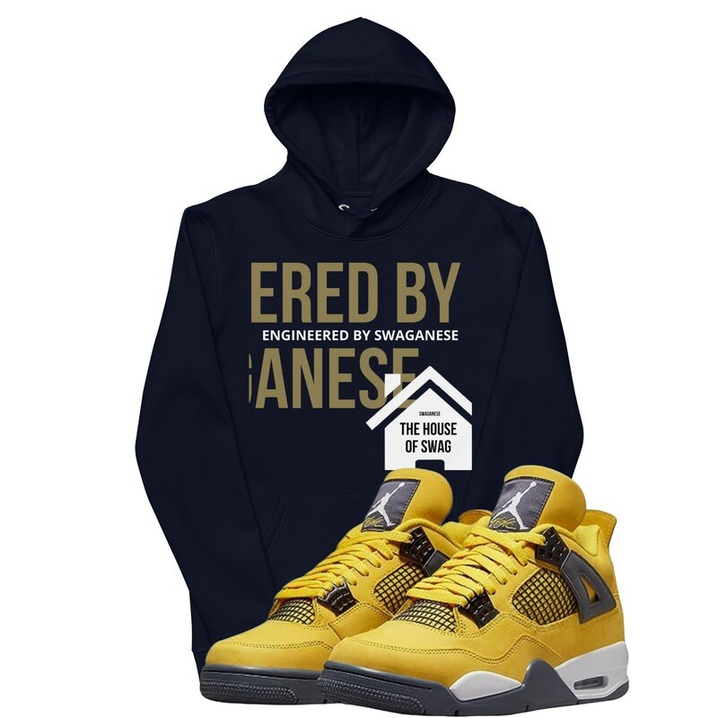 "Engineered By Swaganese" Eco hoodie