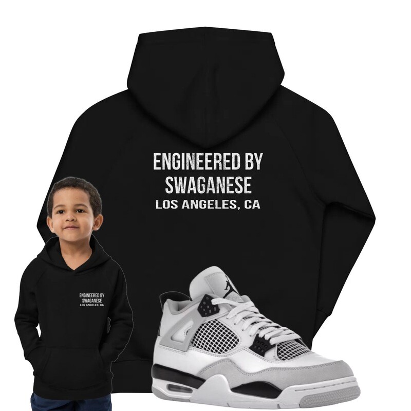 "Engineered by Swaganese" L.A. Kids Hoodie 