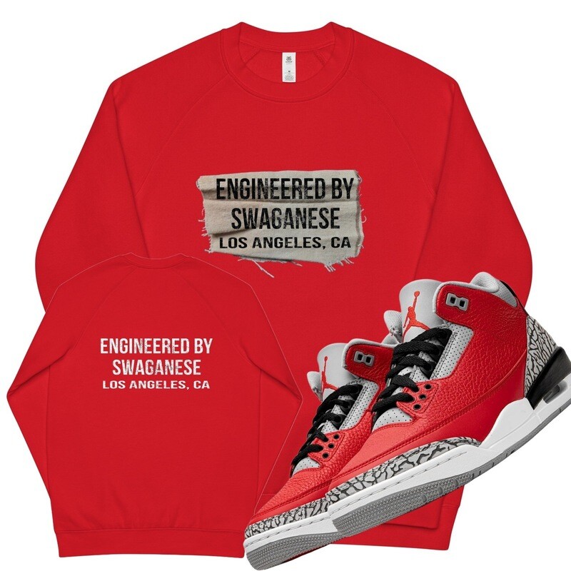 "Engineered by Swaganese" L.A. Crewneck 