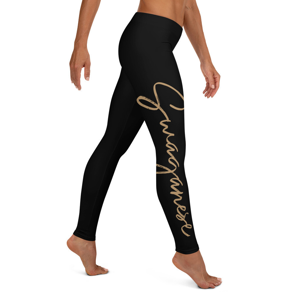 Swaganese "Gold & Black" Leggings