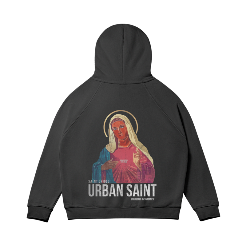 Urban Saint "Virgin Mary" Zip Up Hoodie