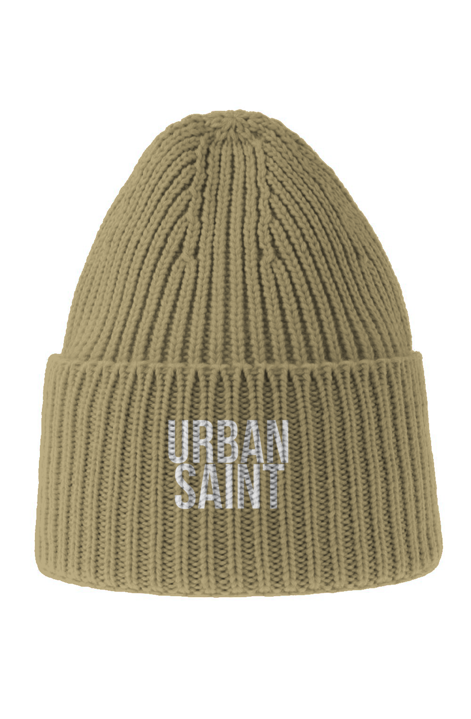 "Urban Saint" Rib Knit Beanie