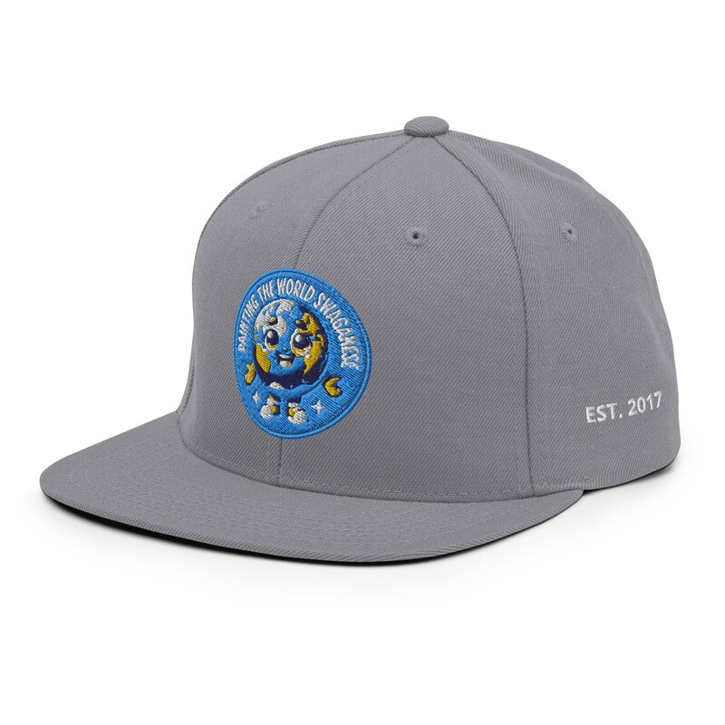 Painting The World Swaganese Snapback Hat