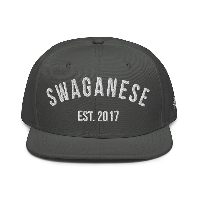 Swaganese Est 2017 Snapback Hat (Solid)