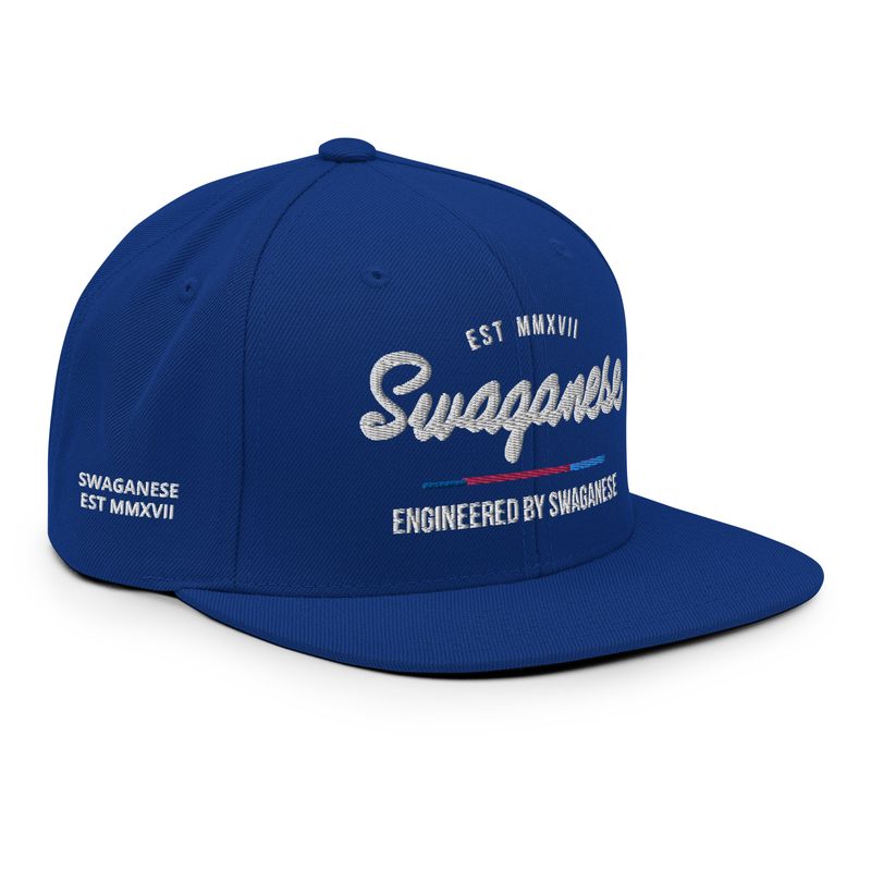 Swaganese Est MMXVII Snapback Hat (Multi-colored)