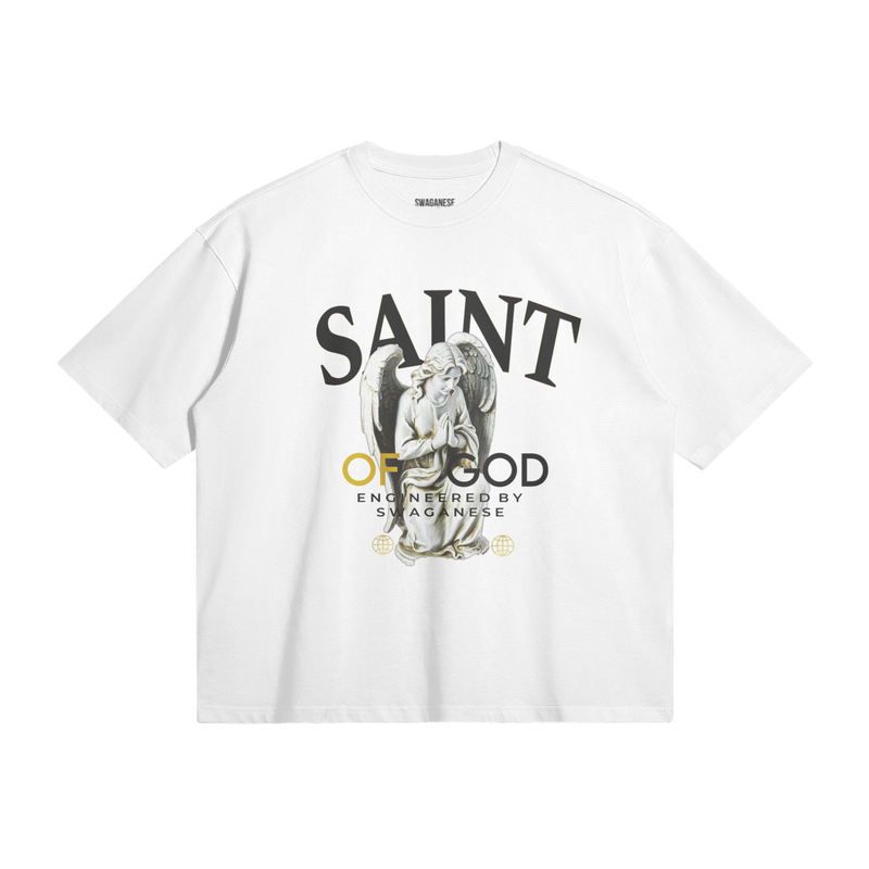 "Saint Of God" Boxy Tee Shirt