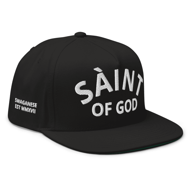 Saint Of God Flat Bill Snapback 