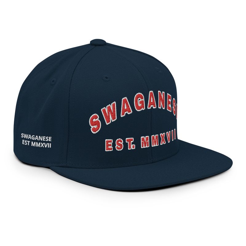 Swaganese Est MMXVII Snapback Hat