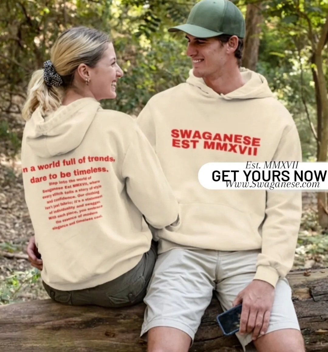 Swaganese Est MMXVII Oversize Heavyweight Fleece Hoodie