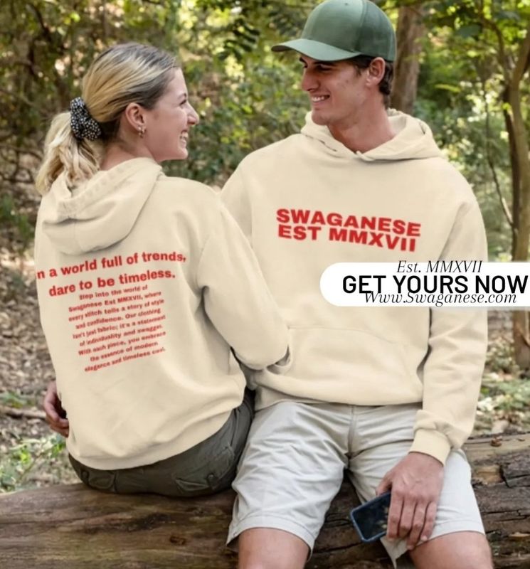 Swaganese Est MMXVII Oversize Heavyweight Fleece Hoodie