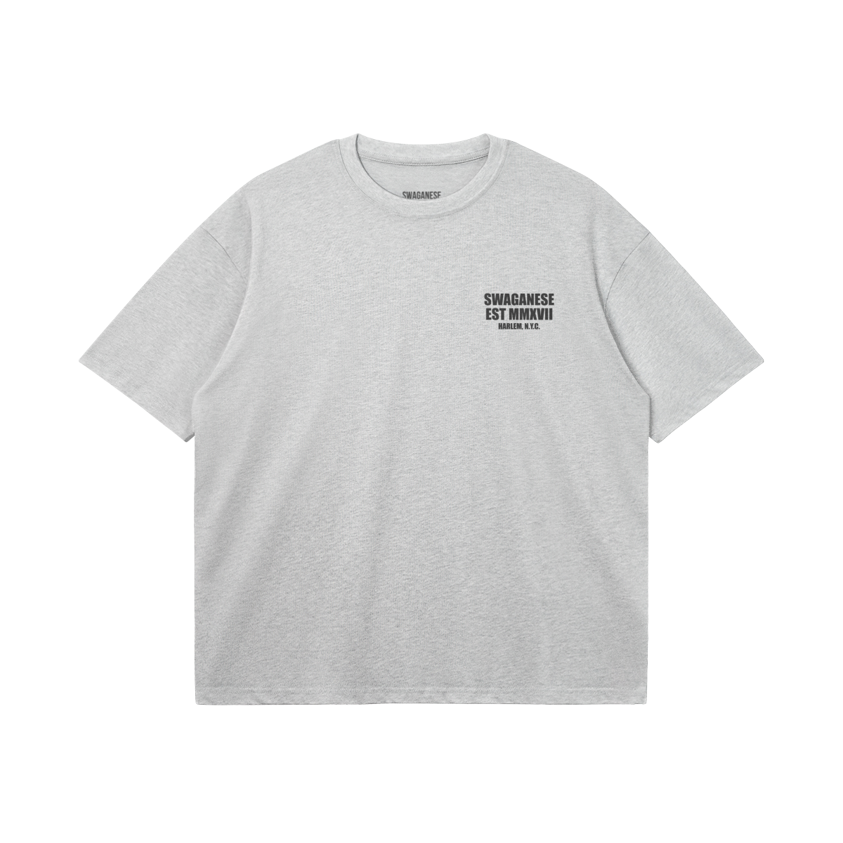 Harlem Nyc Swaganese Est MMXVII Boxy T-Shirt