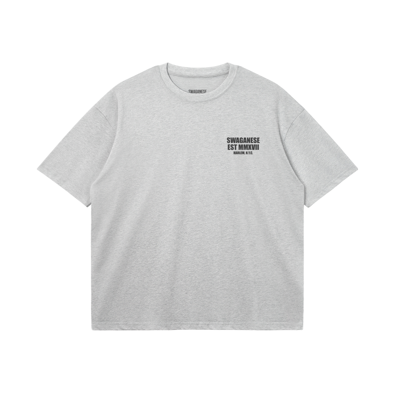 Harlem Nyc Swaganese Est MMXVII Boxy T-Shirt