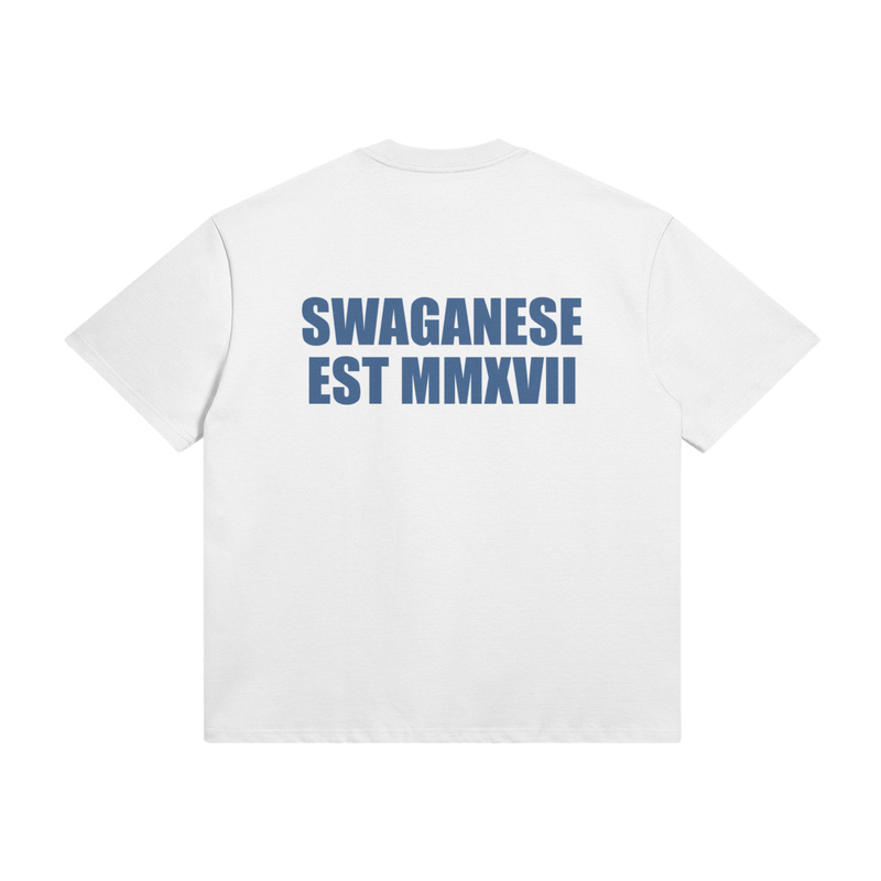 Swaganese Est MMXVII Hw Drop Shoulder T Shirt