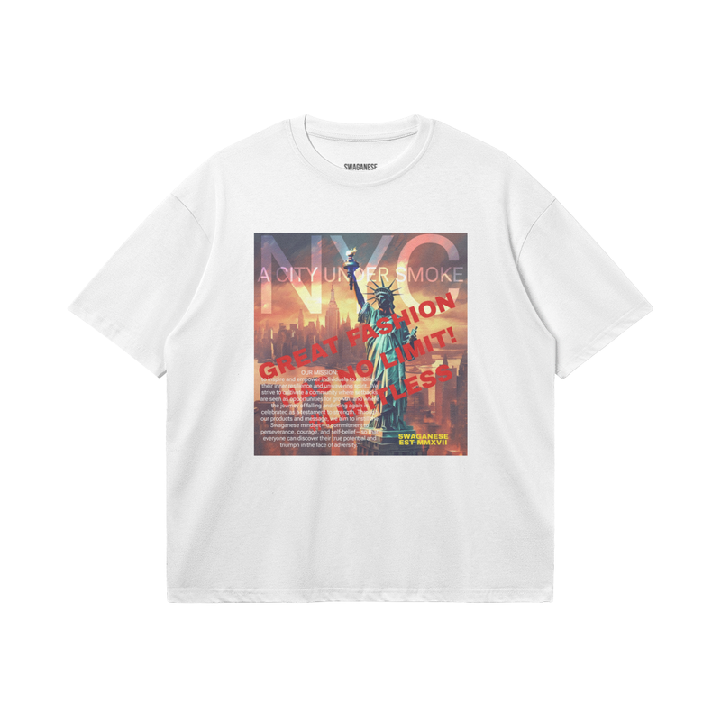 Giants "A City Under Smoke" Boxy T Shirt