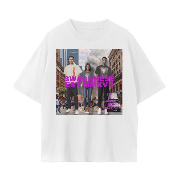 Giants "I'm A Martian" Drop Shoulder T Shirt