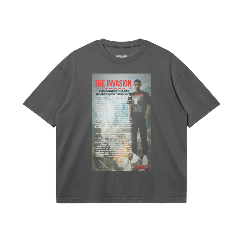Swaganese Giants Invade New York City Boxy T Shirt