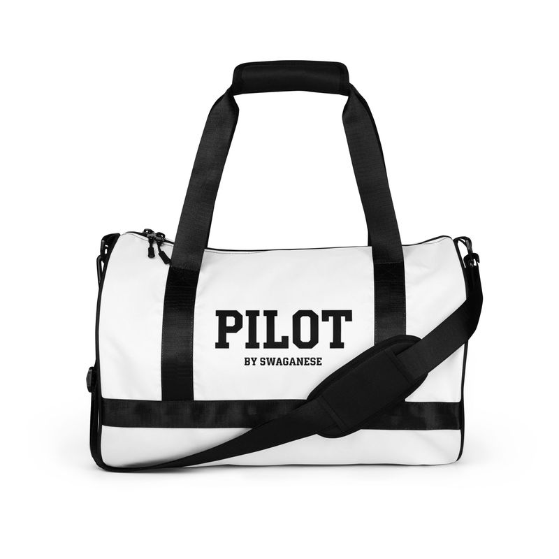 Pilot by Swaganese Duffle Bag White (Capsule 2)