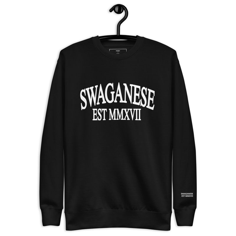 Swaganese Est MMXVII Premium Sweatshirt