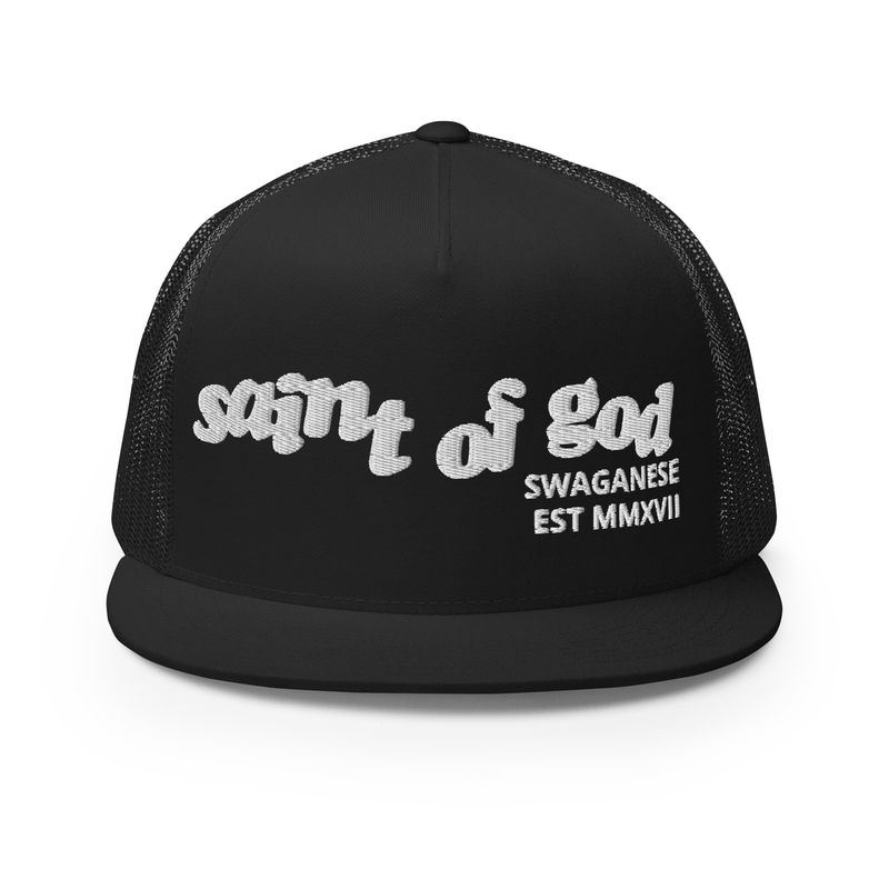 Saint Of God Mesh Trucker Cap 