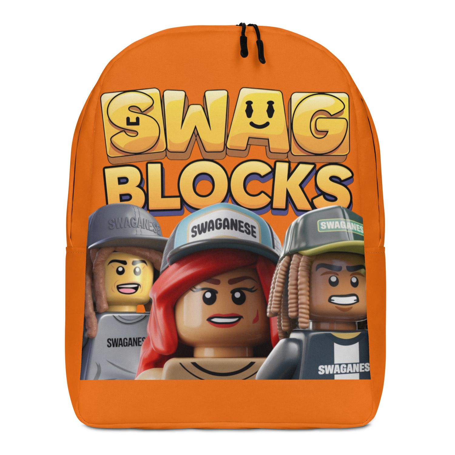 Swag Blocks Backpack (Orange) 