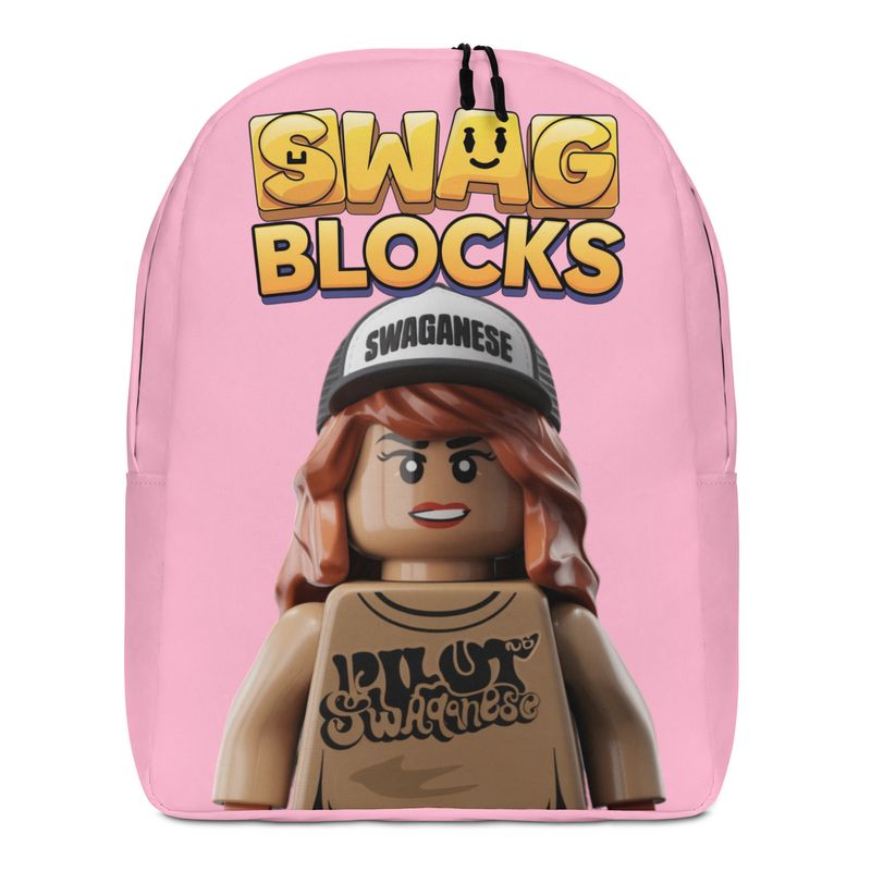 Swag Blocks Bookbag (Red)