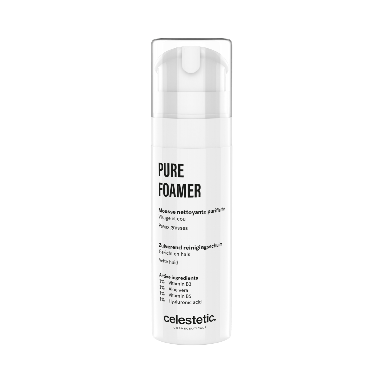 PURE FOAMER  Mousse nettoyante purifiante