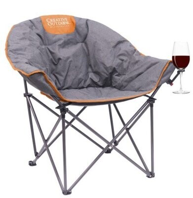 Padded Luxury Folding Wine Chair